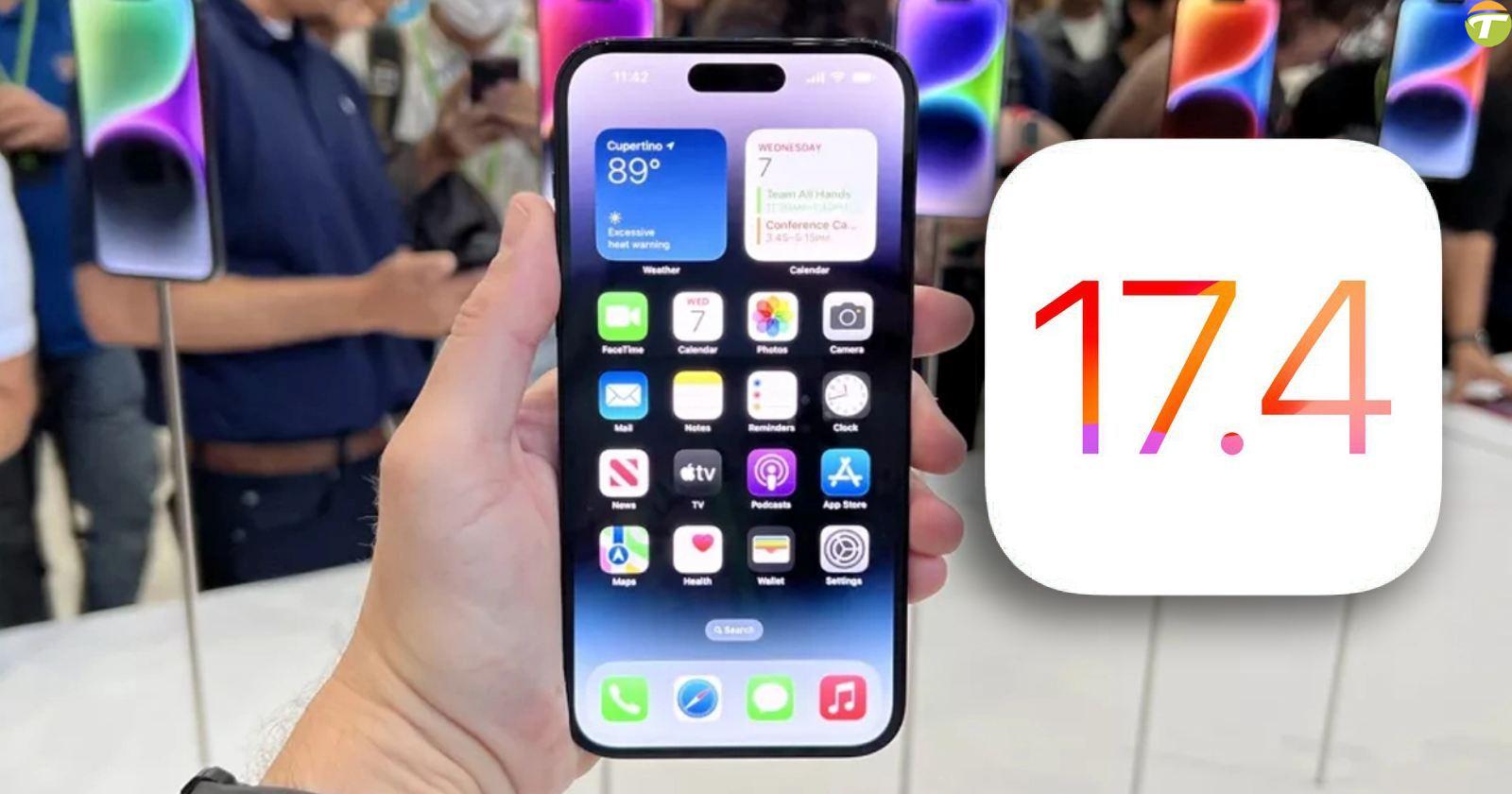 ios 174 rc surumu yayinlandi iste gelen ozellikler swB2YHKv