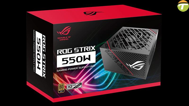 asus republic of gamers rog strix 550w gold guc kaynagini duyurdu