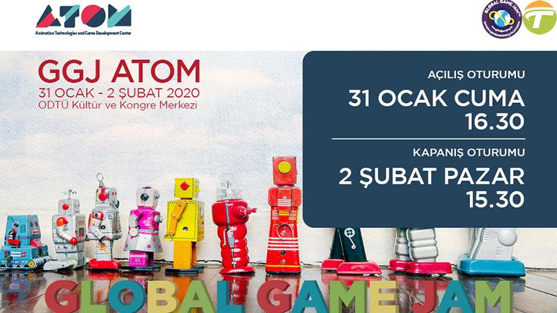 kuresel game jam atom 2020 rekor istirake hazirlaniyor