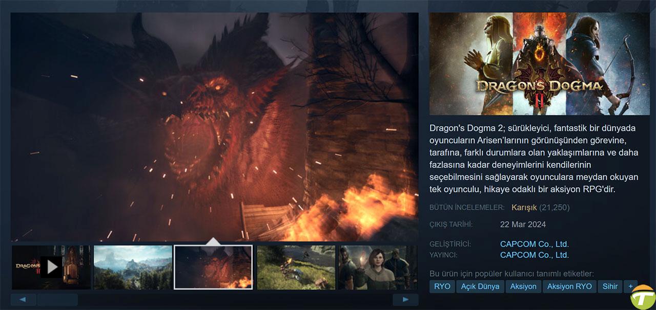 oyuncularin heyecanla bekledigi dragons dogma 2 steam incelemelerinde deta yerden yere vuruldu 0 A3QUqBQP