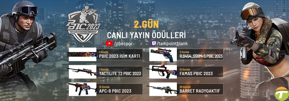 pbic 2023 canli yayini izleyenlere oyun ici mukafatlar veriliyor 1