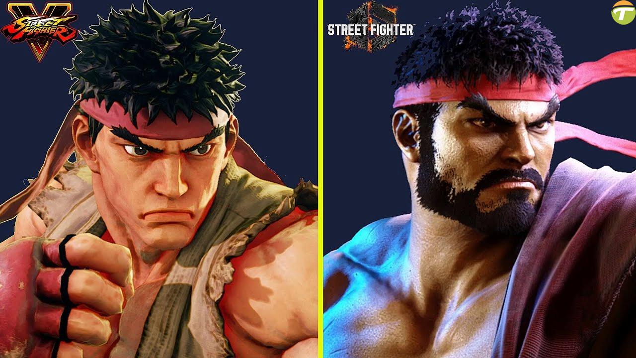 street fighter 5 ve street fighter 6 karsilastirma goruntusu yayinlandi D7gzYju8