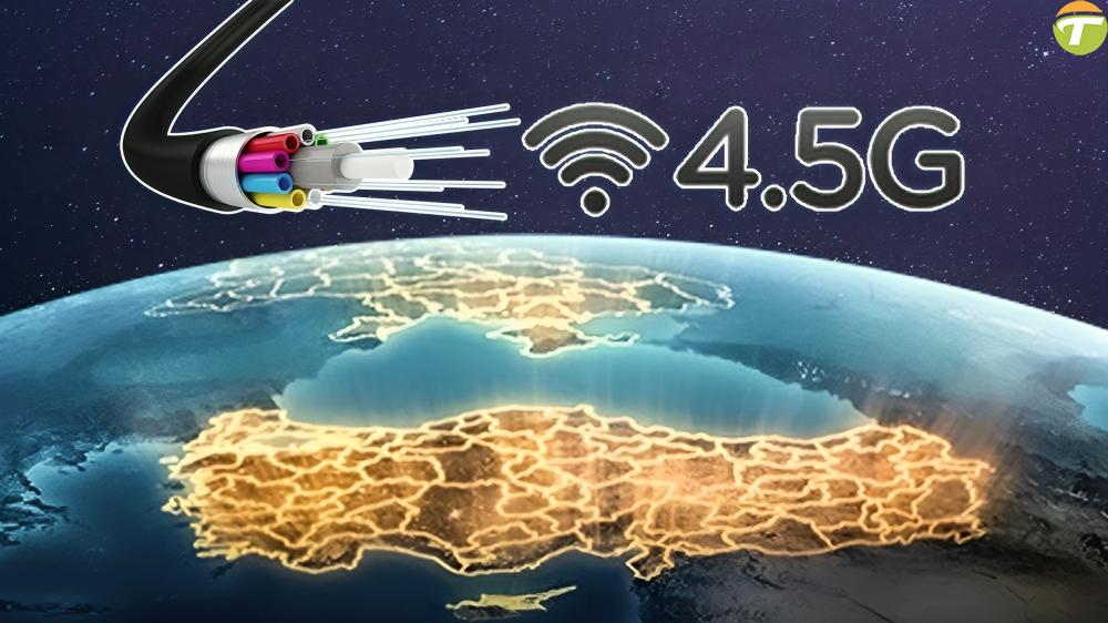 turkiyedeki fiber internet ve 45 g kullanici sayisi belirli oldu