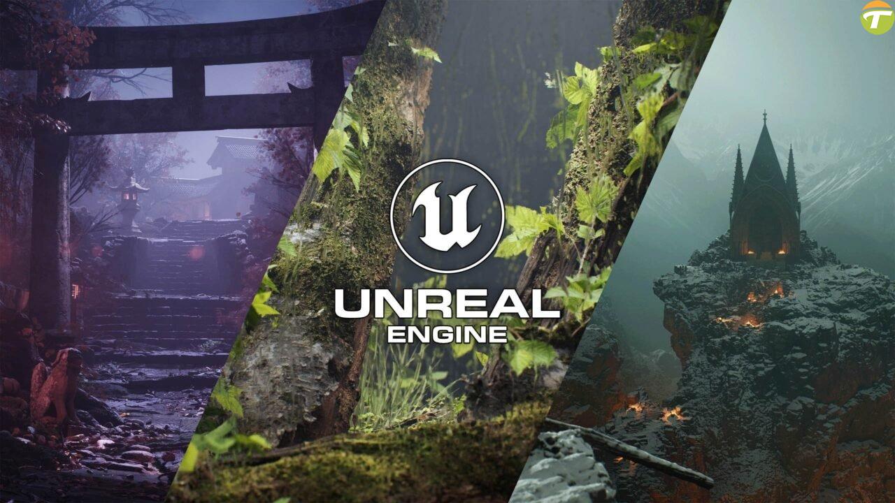 unreal engine 5 sunumu yeni jenerasyon grafikleri gosteriyor