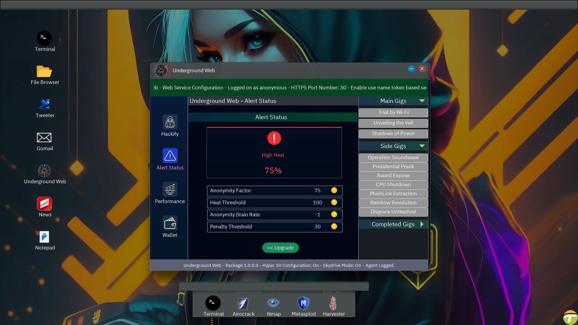 yeni bir hackerlik tecrubesi anonymous hacker simulator 1