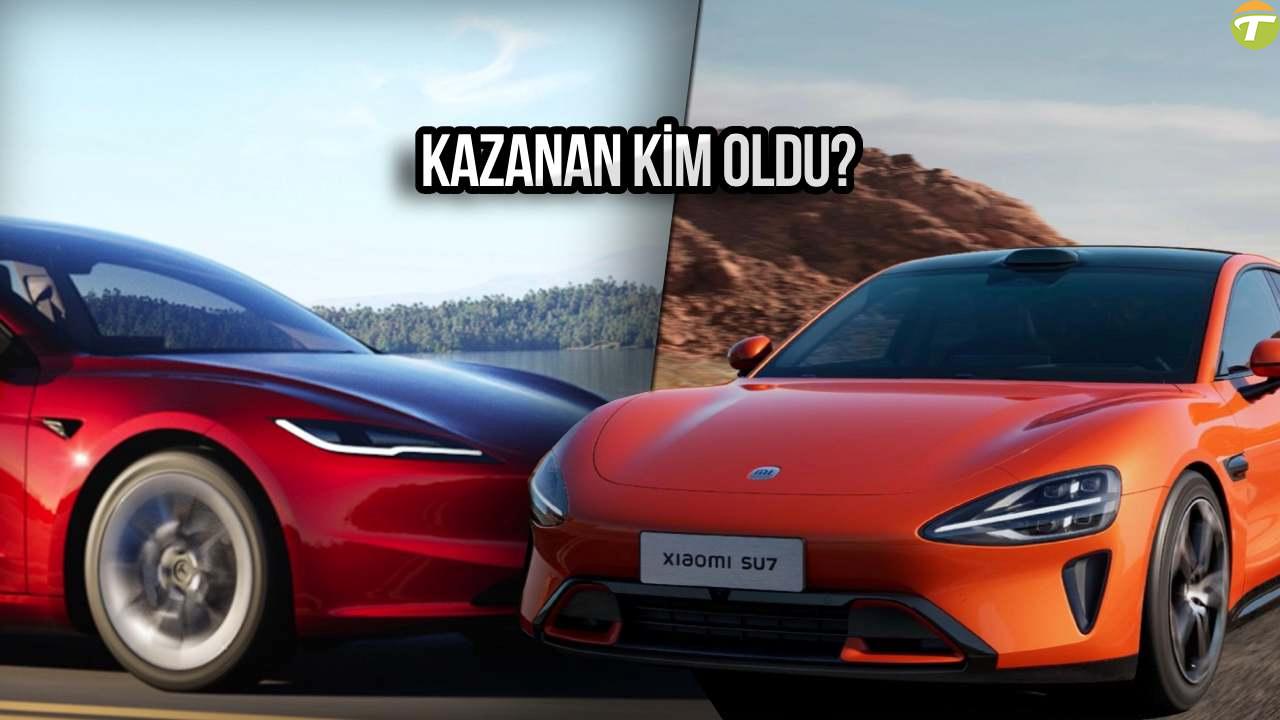 xiaomi su7 tesla model 3 ile kapisti iste kazanan lH39Dw2d