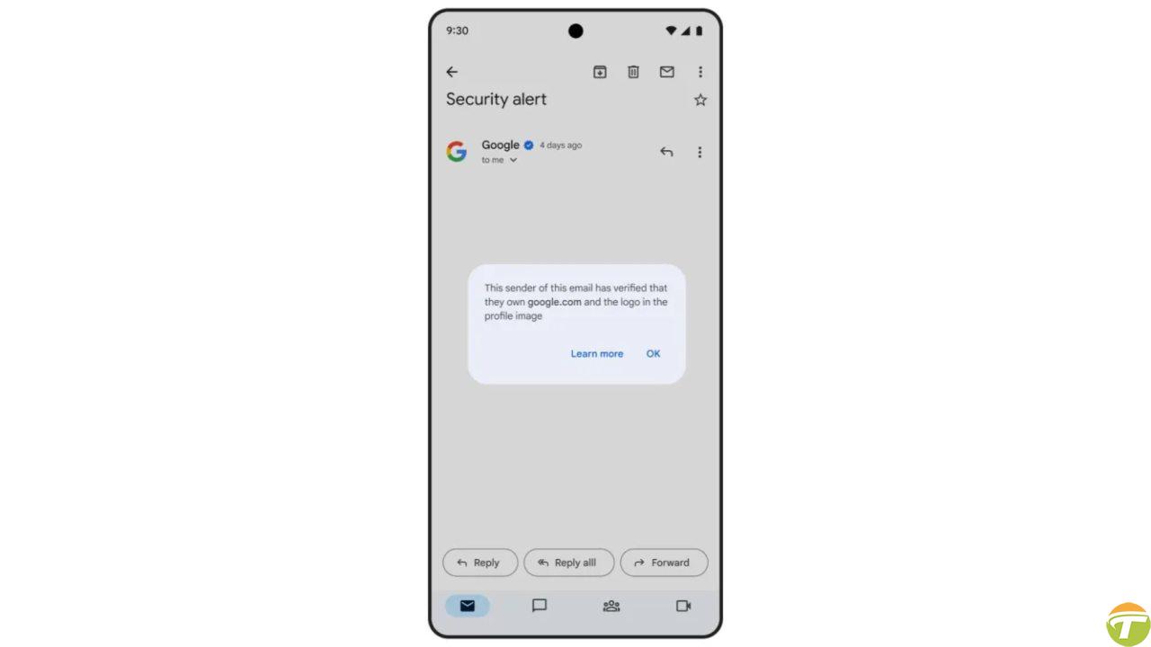 e postalar artik daha inancli gmaile mavi tik geliyor 0 Z8E41DMs