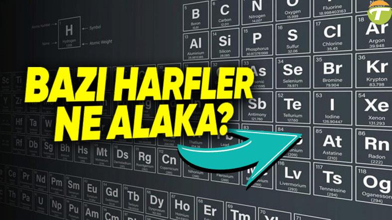 kimi kimyasal elementlerin sembolleri neden isminde bulunmayan harflerden olusuyor eTQIeR6Z