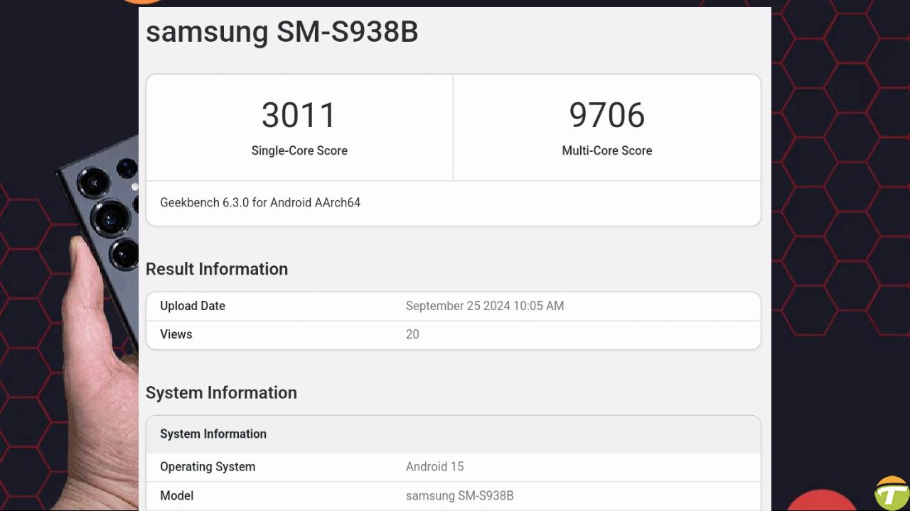 samsung galaxy s25 islemcisinin ayrintilari sizdirildi 0 sE2J2Bmz