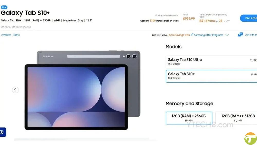 samsung galaxy tab s10 fiyatlarini yanlislikla acikladi 1 1zeLViWz
