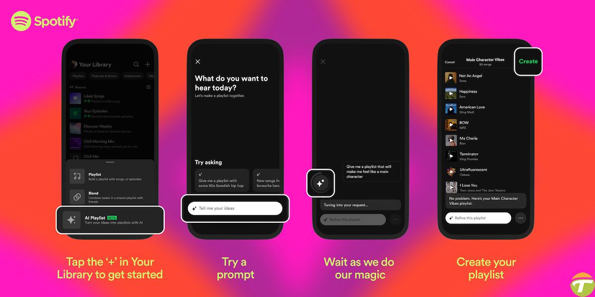 spotifyin yapay zek ile calma listesi olusturma ozelligi genisletiliyor 0 OpDcb4Zv