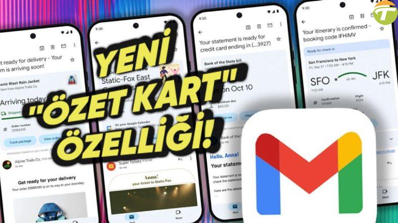 gmailin yeni ozet kart ozelligi ile e postalar daha verimli yonetilebilecek nET38OVN