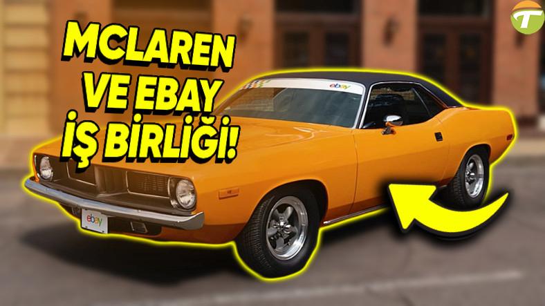 mclaren ve ebay 1973 plymouth barracudayi modifiye ettiler gormek icin bile binlerce kilometre yol kMUDajDr