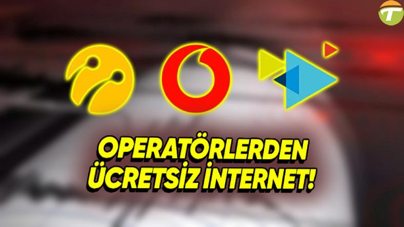 telefon operatorleri zelzele bolgesindeki vatandaslara fiyatsiz internet saglayacak sUHlGukl