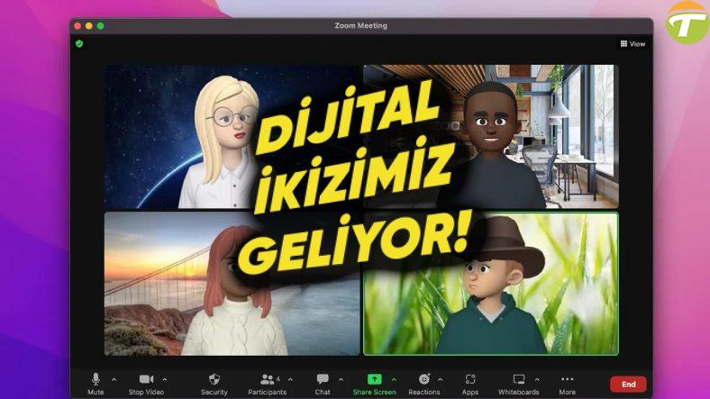 zoom yeni bir ozelligini duyurdu ai avatar toplantilarda bizim yerimize konusacak toplanti notlarini da 28ZMMeZi